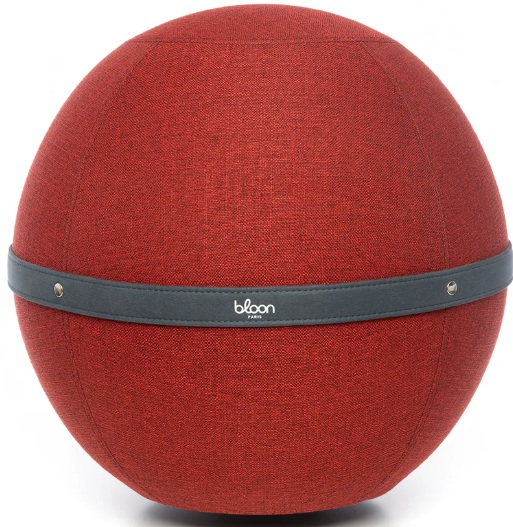 Siège ballon ergonomique publicitaire - BLOON Rouge karmin